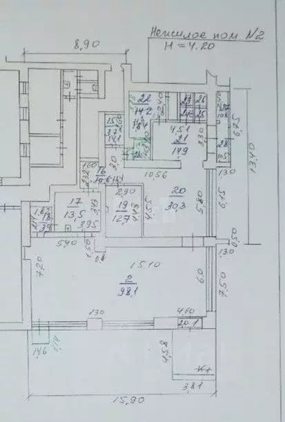 Помещение свободного назначения в Калужская область, Обнинск просп. ... - Фото 2