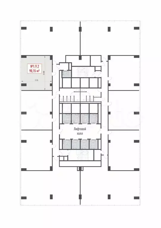 Продам офисное помещение, 90.15 м - Фото 1