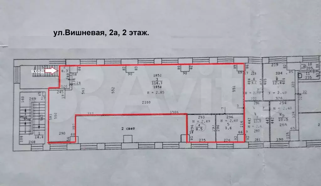 Аренда. 348 м2. Втузгородок - Фото 1