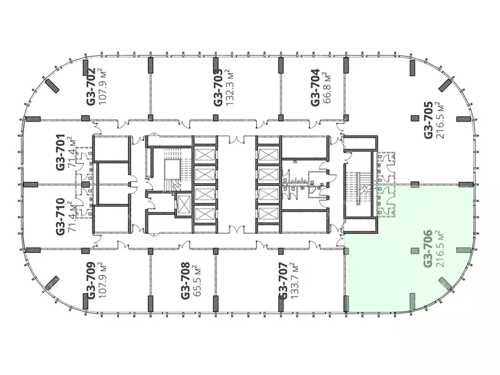 Офис в Москва Ходынский бул., 20А/2 (217 м) - Фото 1