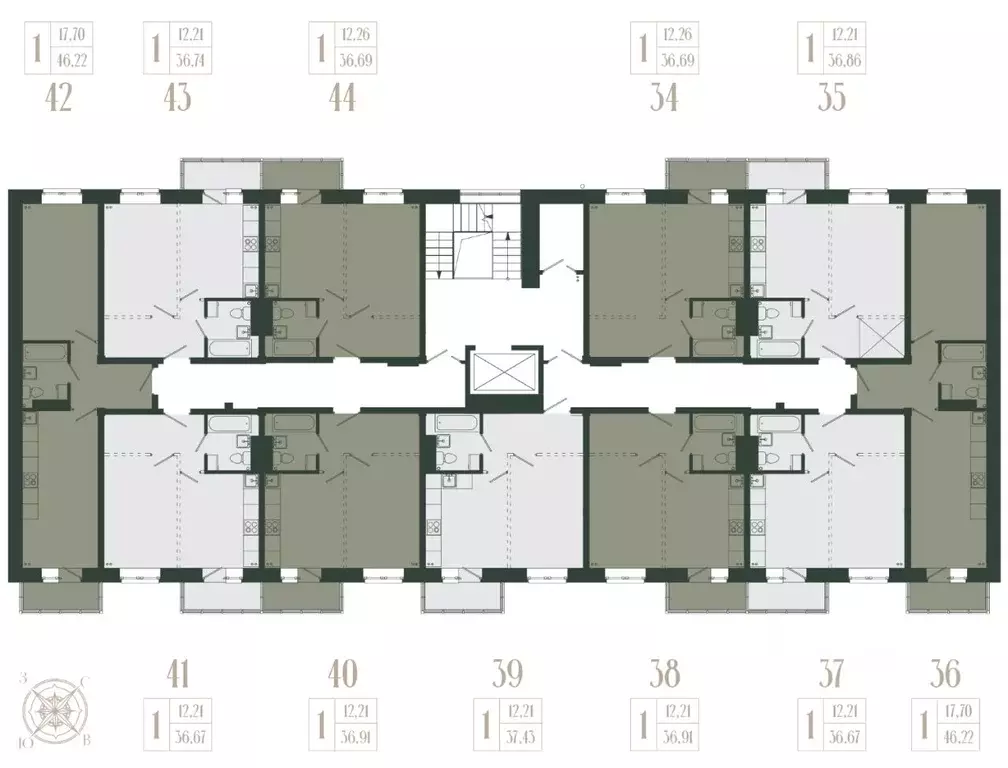 1-к кв. Иркутская область, Иркутский муниципальный округ, с. Мамоны ... - Фото 2
