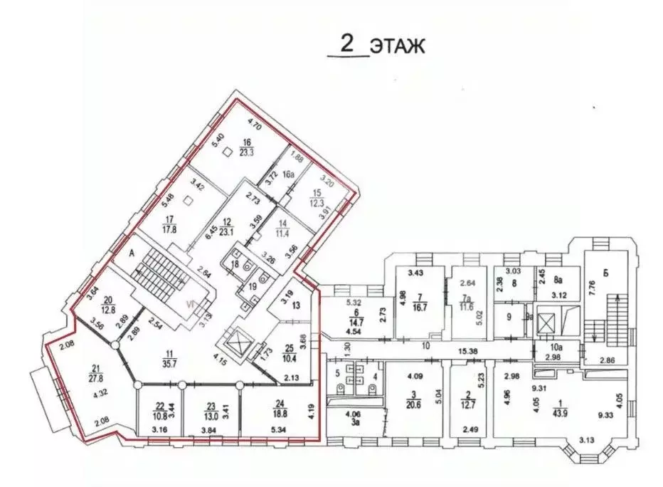 Помещение свободного назначения в Москва ул. Большая Якиманка, 17/2С1 ... - Фото 2