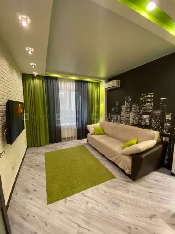 1-к кв. Татарстан, Казань ул. Николая Ершова, 62Г (36.8 м) - Фото 1