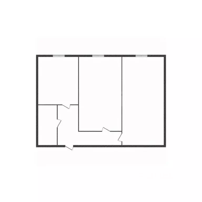 2-к кв. Белгородская область, Старый Оскол Интернациональный мкр, 38 ... - Фото 2
