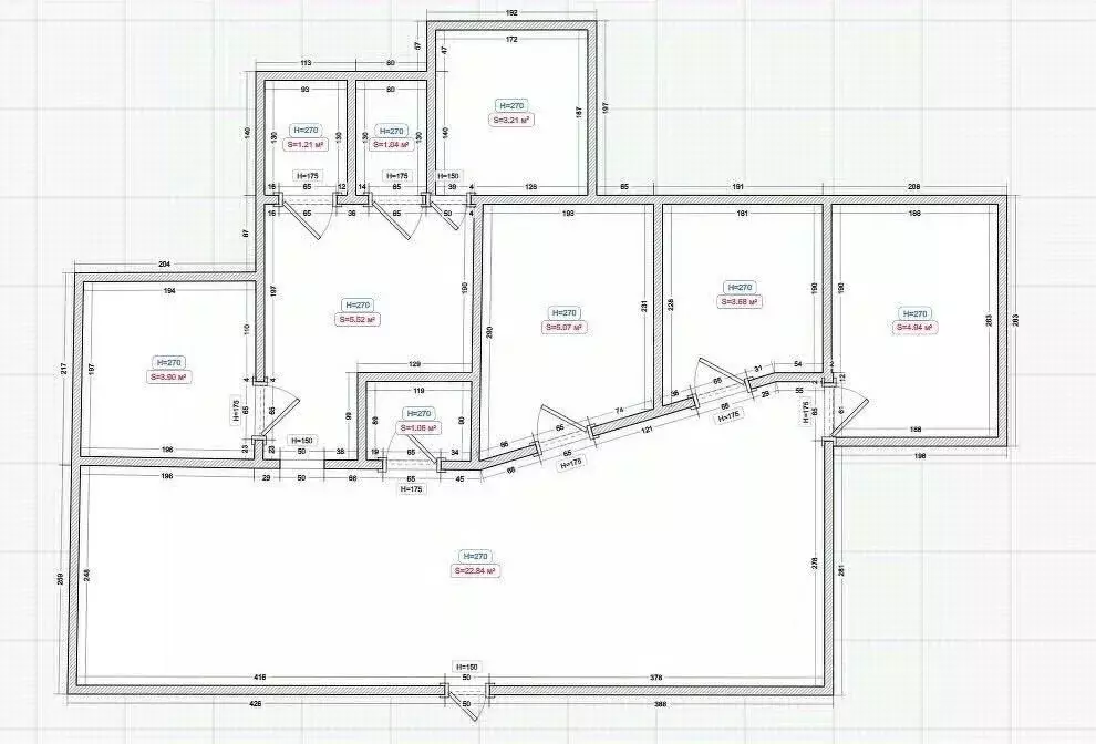 4-к кв. Ингушетия, Назрань Новая ул. (129.7 м) - Фото 1