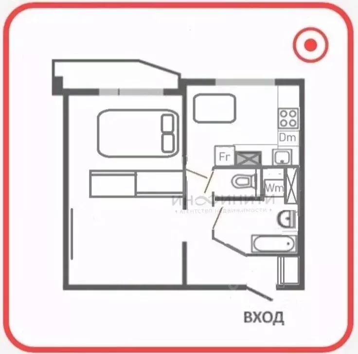 1-к кв. Москва Воронежская ул., 56 (37.8 м) - Фото 1