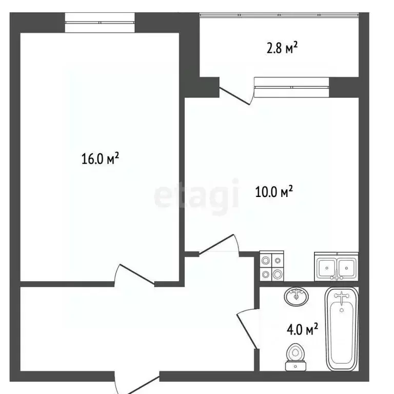 1-к кв. Краснодарский край, Геленджик Крымская ул., 19к11 (37.0 м) - Фото 2