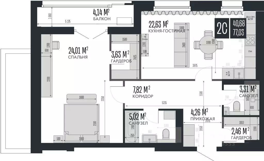 3-к кв. Алтайский край, Барнаул Опера Резиденс жилой комплекс, БС3 ... - Фото 0
