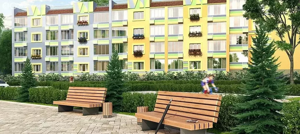 3-комнатная квартира: деревня Чёрная, Широкая улица, 7 (77 м) - Фото 2