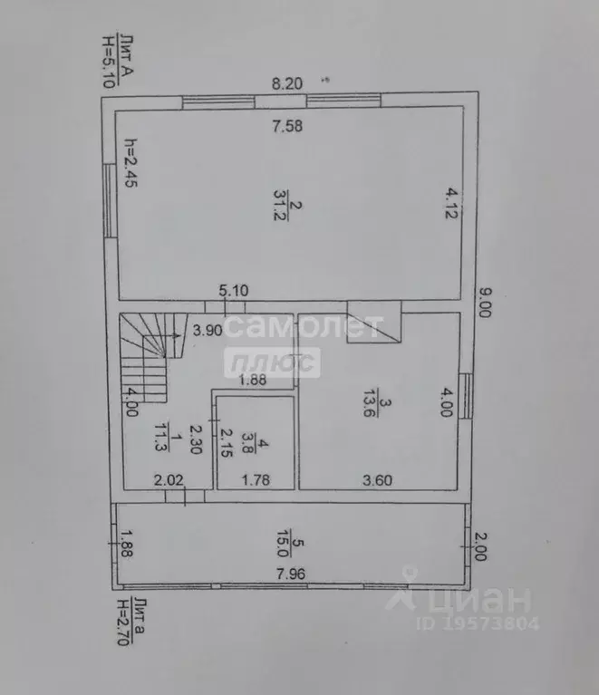 Дом в Томская область, Томск с. Тимирязевское, Солнечный мкр, 20А (110 ... - Фото 2