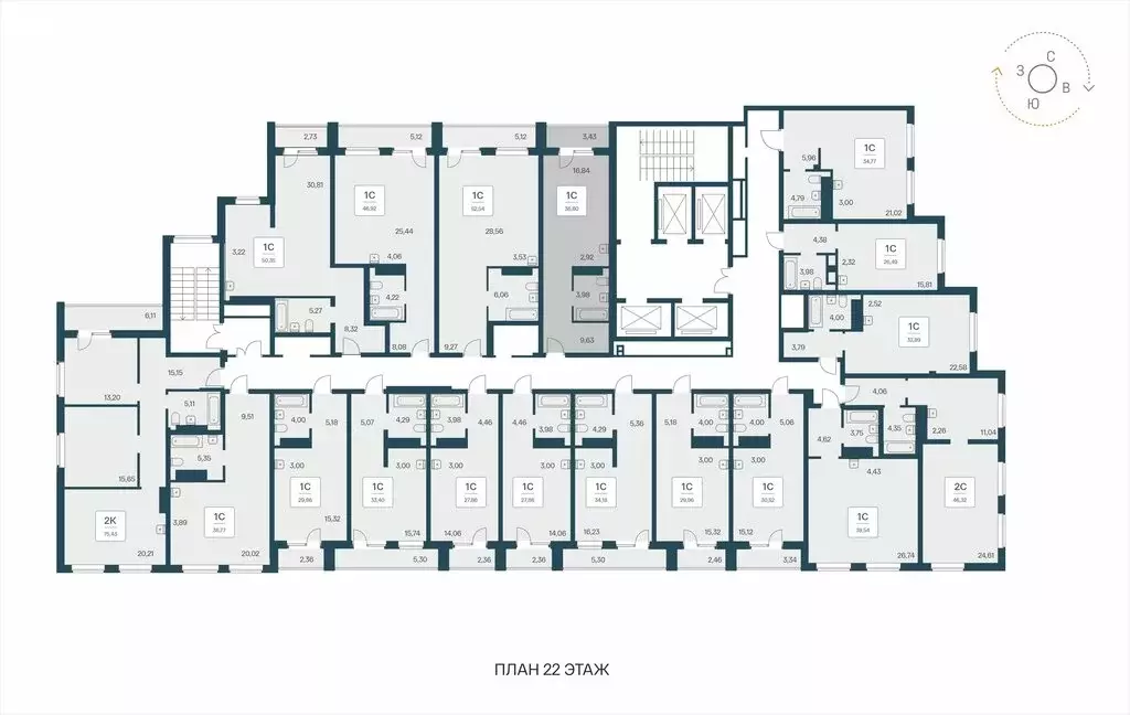 Квартира-студия: Новосибирск, Красный проспект, 180 (36.8 м) - Фото 1