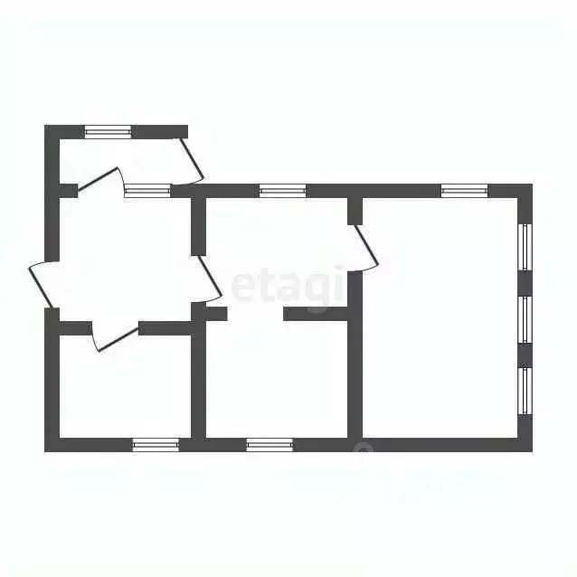 Дом в Ленинградская область, Волховский район, Потанинское с/пос, д. ... - Фото 2