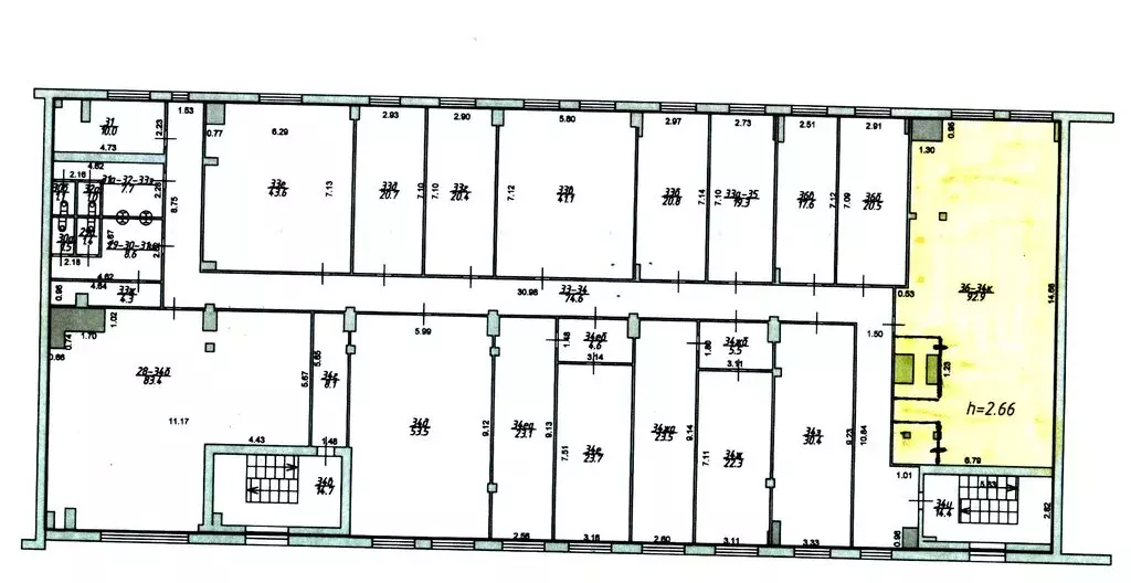 Офис (92.9 м) - Фото 1