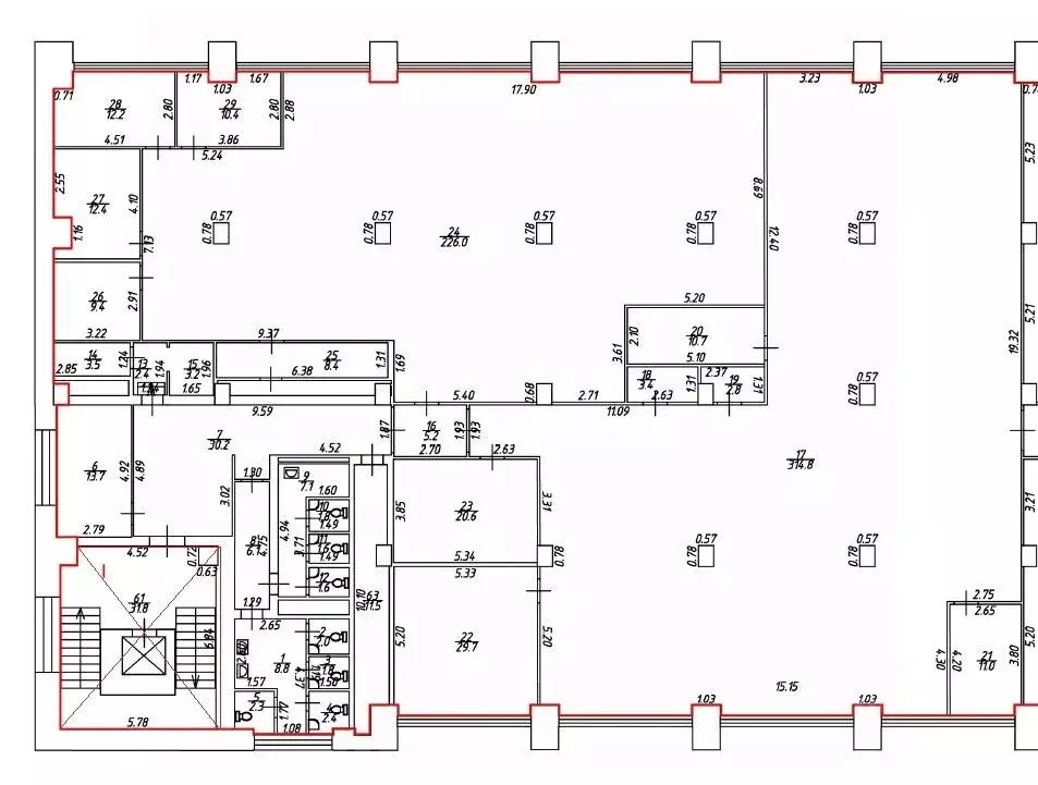 Офис в Москва Ленинградский просп., 80К17 (747 м) - Фото 2