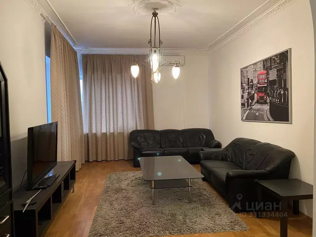 3-к кв. Москва пер. Сивцев Вражек, 15/25 (80.0 м) - Фото 1