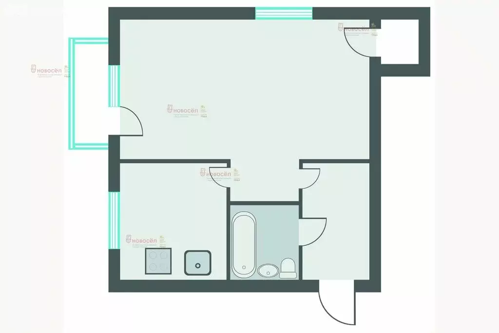 1-комнатная квартира: Екатеринбург, Черноярская улица, 30к1 (32 м) - Фото 0