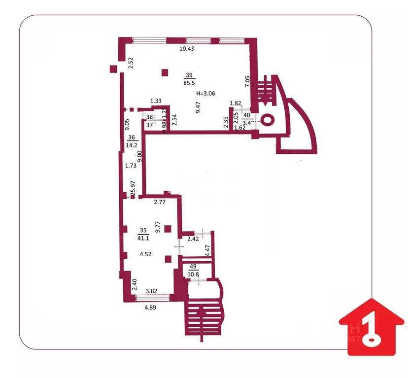 Помещение свободного назначения в Омская область, Омск ул. ... - Фото 2