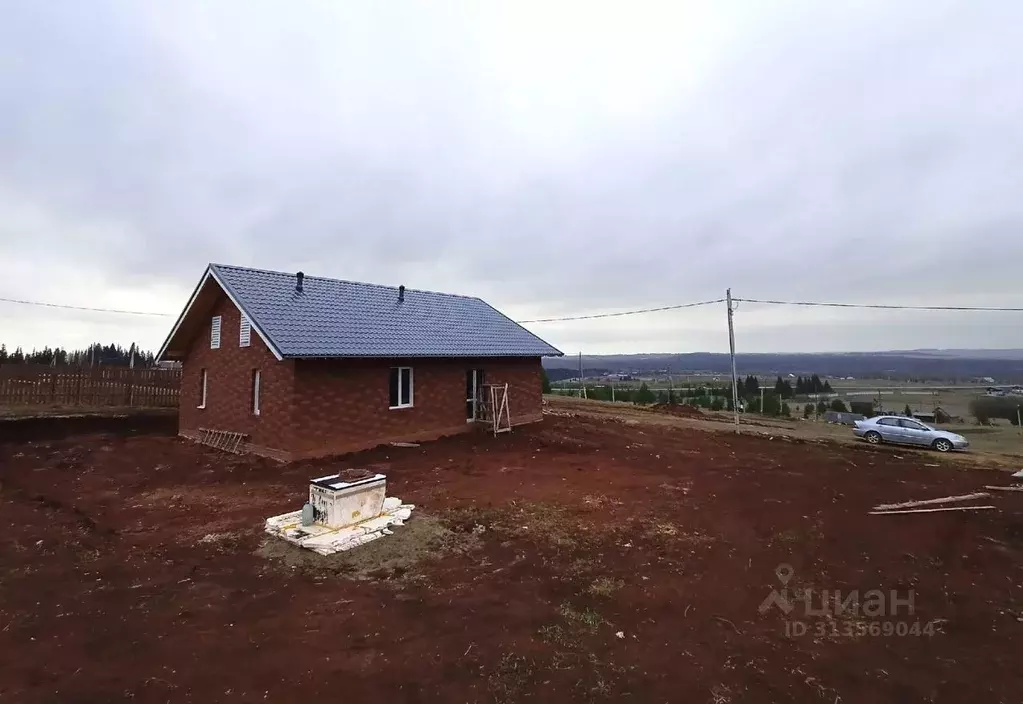 Дом в Пермский край, д. Большакино ул. Радужная (90 м) - Фото 0