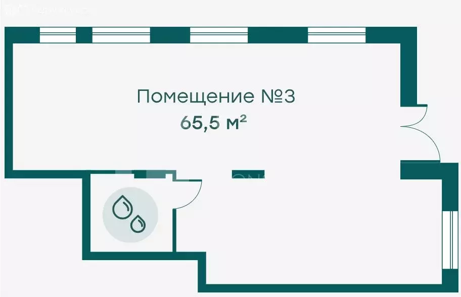 Помещение свободного назначения (65.5 м) - Фото 1