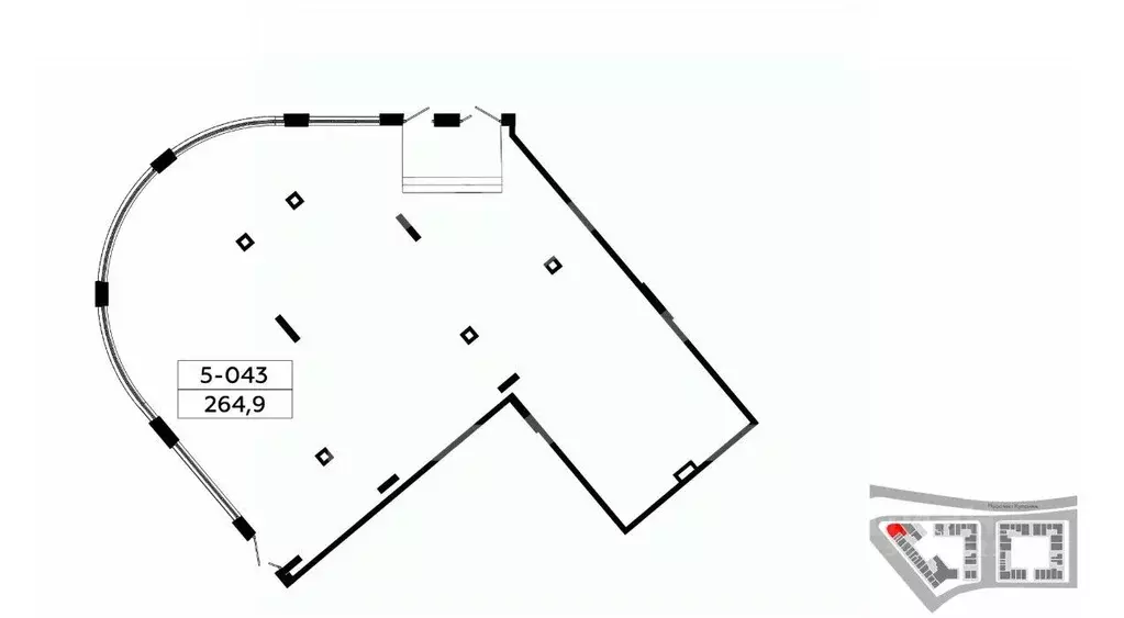 Помещение свободного назначения в Москва Сосенское поселение, просп. ... - Фото 2