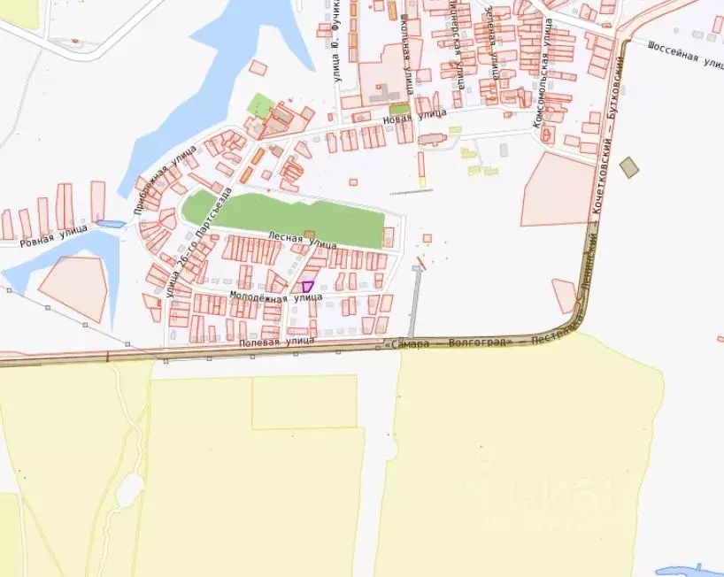 Участок в Самарская область, Красноармейский район, Ленинский с/пос, ... - Фото 1