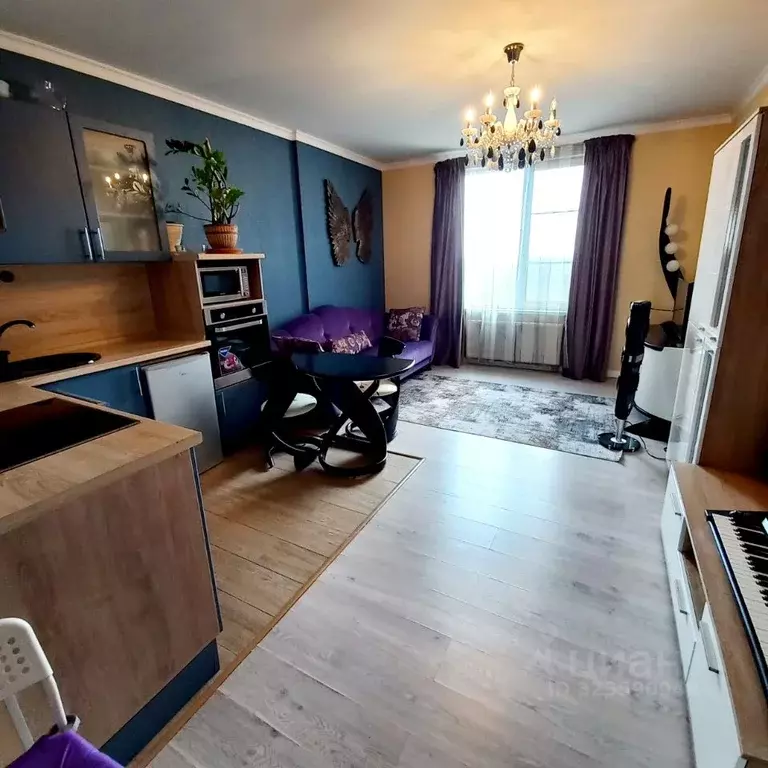 Студия Московская область, Красногорск ул. Липовой Рощи, 2к3 (33.0 м) - Фото 1