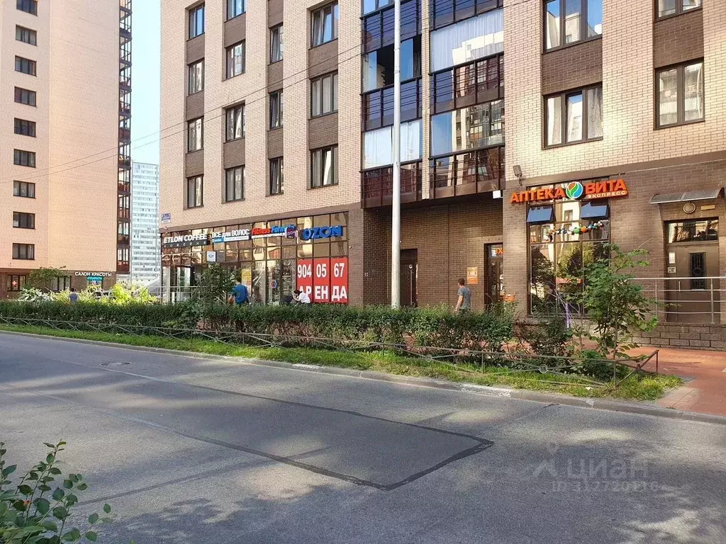 Торговая площадь в Санкт-Петербург ул. Руднева, 2 (75 м) - Фото 1