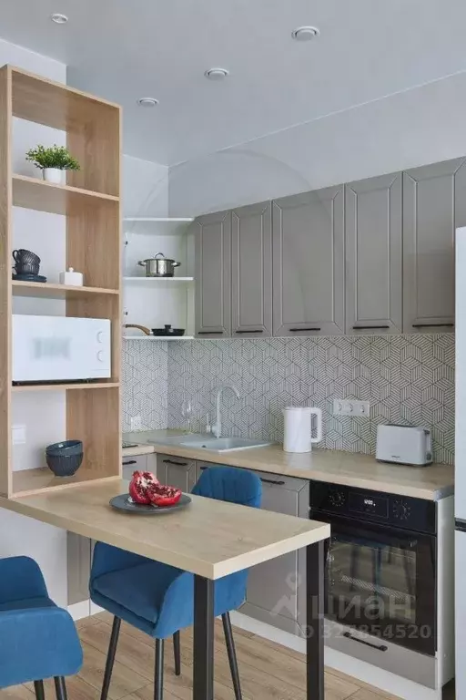 Студия Краснодарский край, Сочи ул. Искры, 66/9к2 (30.8 м) - Фото 2