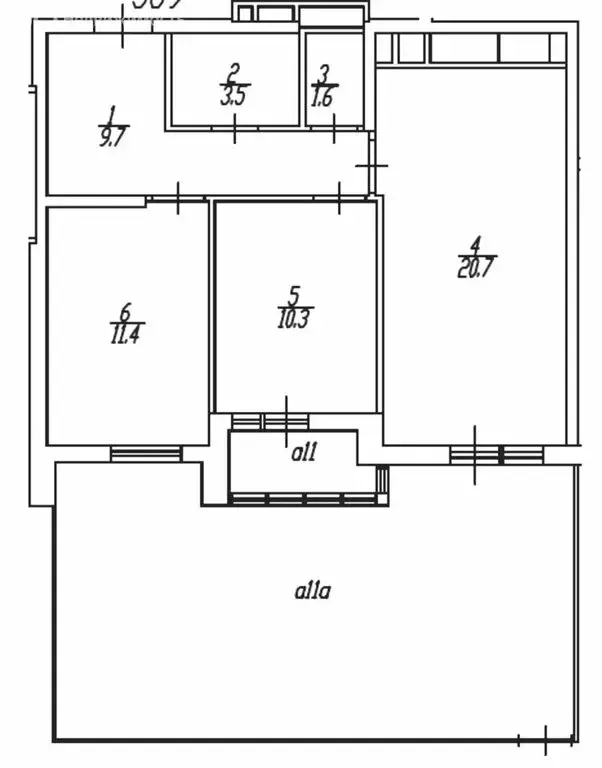 2-комнатная квартира: Рязань, улица Земнухова, 2 (60 м) - Фото 0