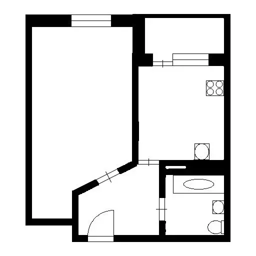 1-к кв. Московская область, Красногорск ул. Вилора Трифонова, 9 (33.0 ... - Фото 2