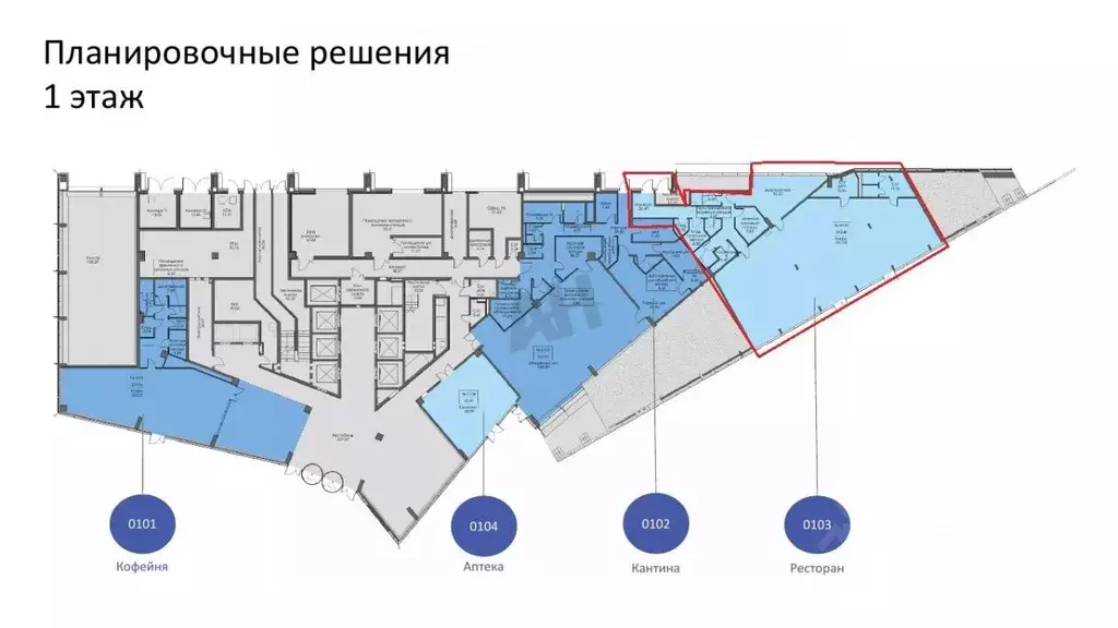 Помещение свободного назначения в Москва ул. Заречная, 2/1 (350 м) - Фото 1