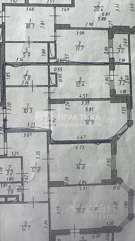 Свободной планировки кв. Московская область, Балашиха Янтарный мкр, ... - Фото 2