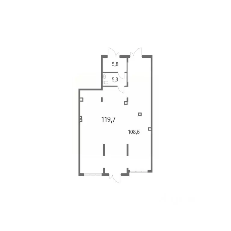 Помещение свободного назначения в Калининградская область, Калининград ... - Фото 2