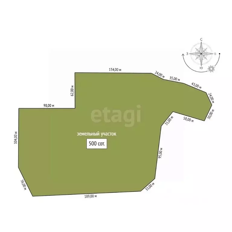 Участок в Амурская область, Благовещенск  (500.0 сот.) - Фото 1