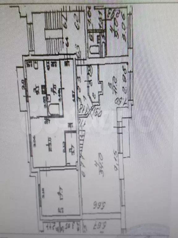 3-к. квартира, 92 м, 5/6 эт. - Фото 0