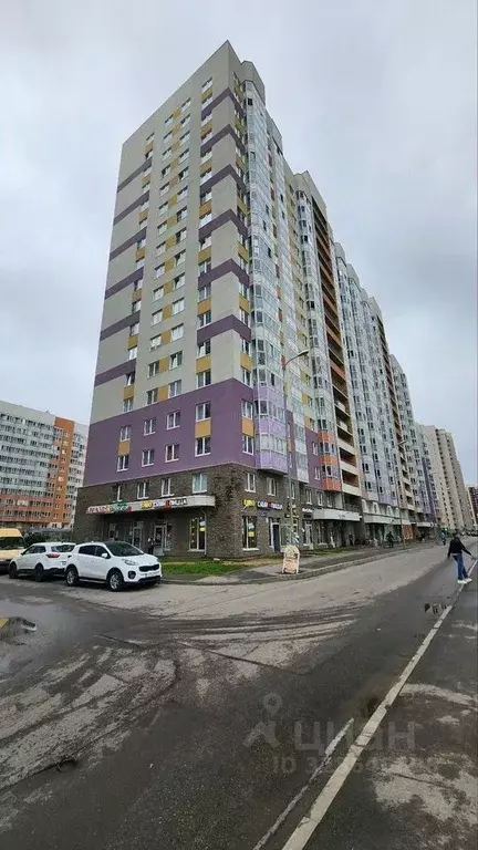 2-к кв. Ленинградская область, Мурино Всеволожский район, ул. ... - Фото 1