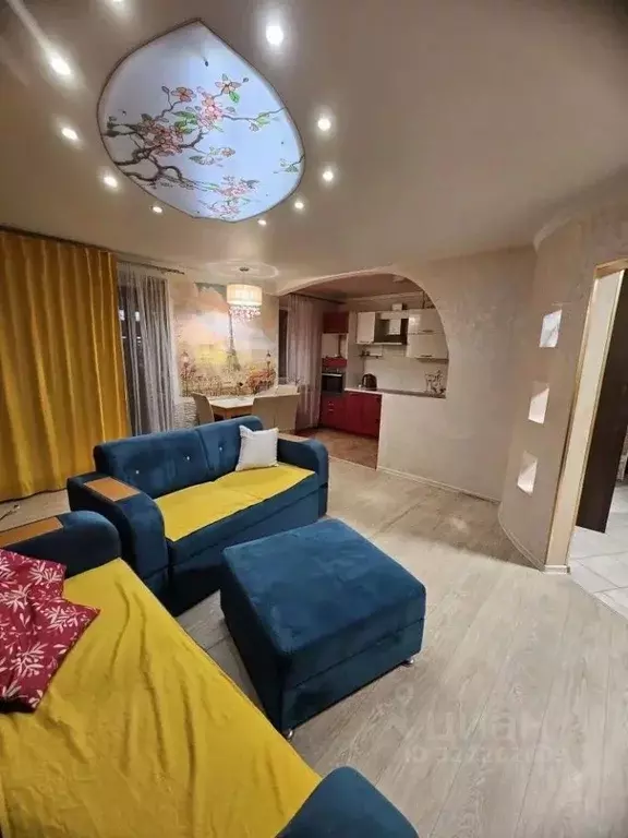 3-к кв. Омская область, Омск ул. Химиков, 34 (67.9 м) - Фото 2