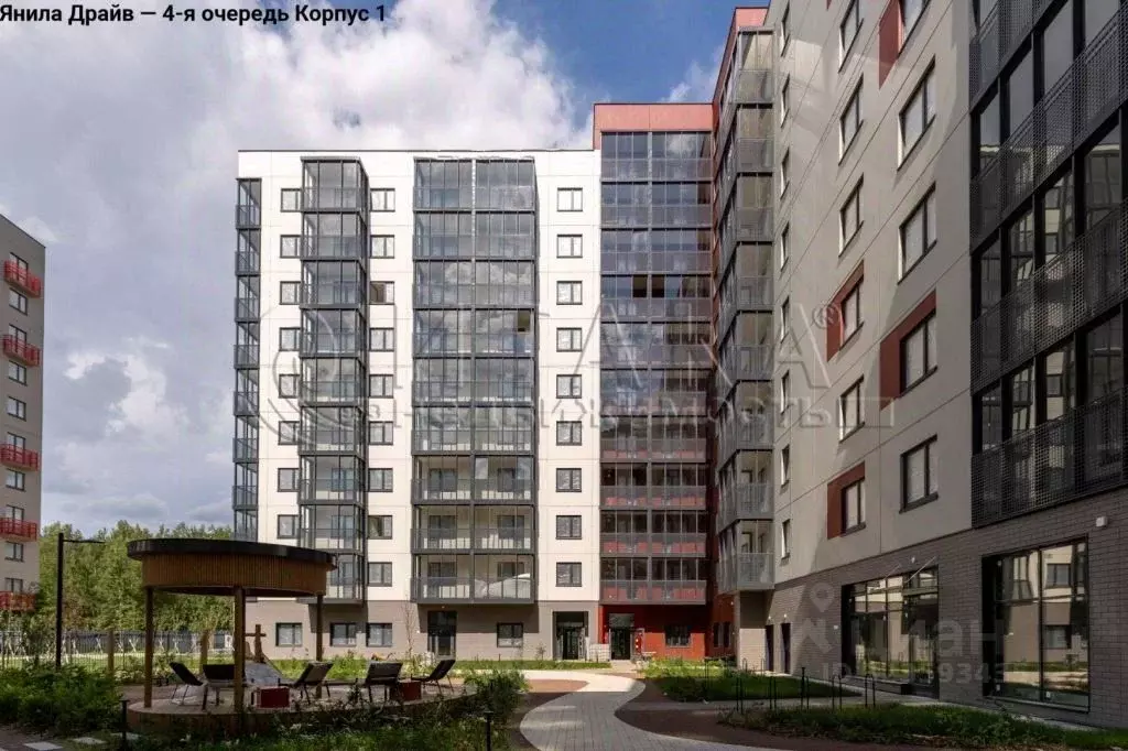 2-к кв. Ленинградская область, Всеволожский район, Заневское городское ... - Фото 2