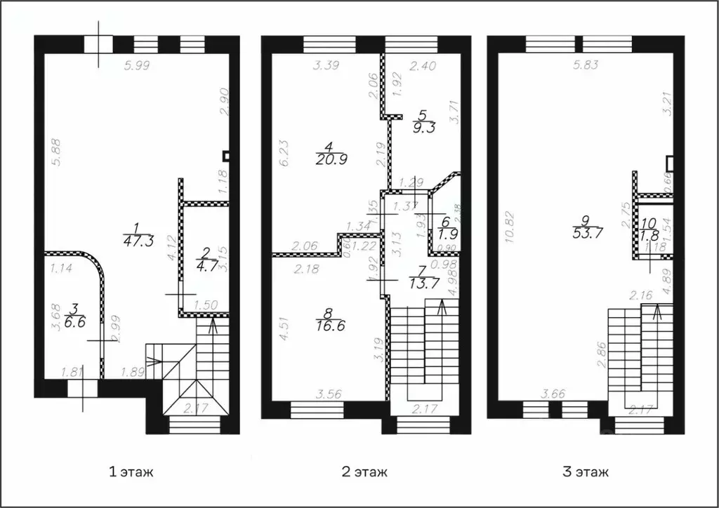 Таунхаус в Москва ул. Братьев Гримм, 16 (177 м) - Фото 2