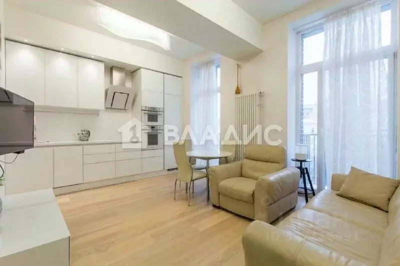 Свободной планировки кв. Москва ул. Берзарина, 12 (54.0 м) - Фото 2