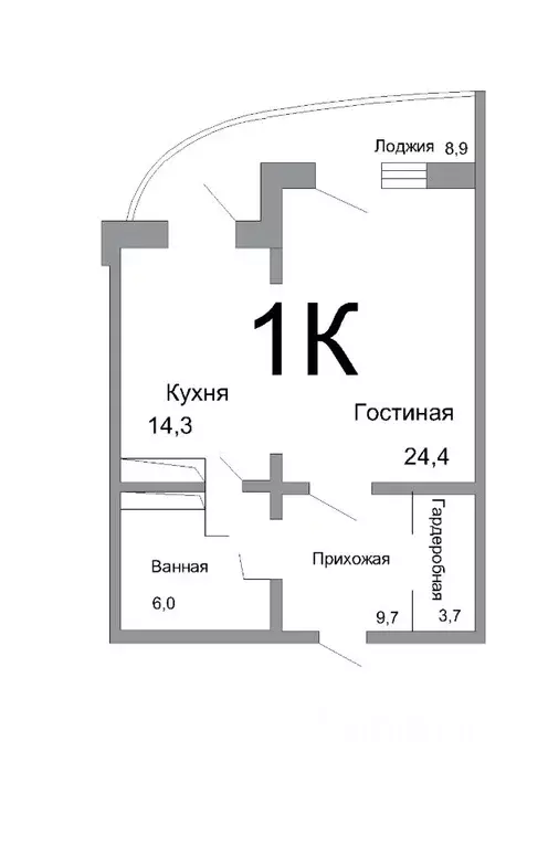 1-к кв. Ставропольский край, Кисловодск просп. Победы, 43А (66.1 м) - Фото 0