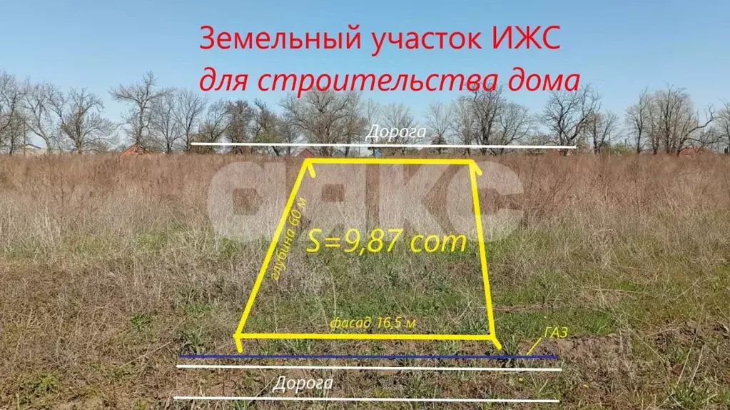 Участок в Краснодарский край, Темрюк ул. Ильи Павленко, 347 (9.87 ... - Фото 0