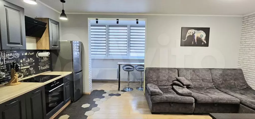 2-к. квартира, 41 м, 4/6 эт. - Фото 1