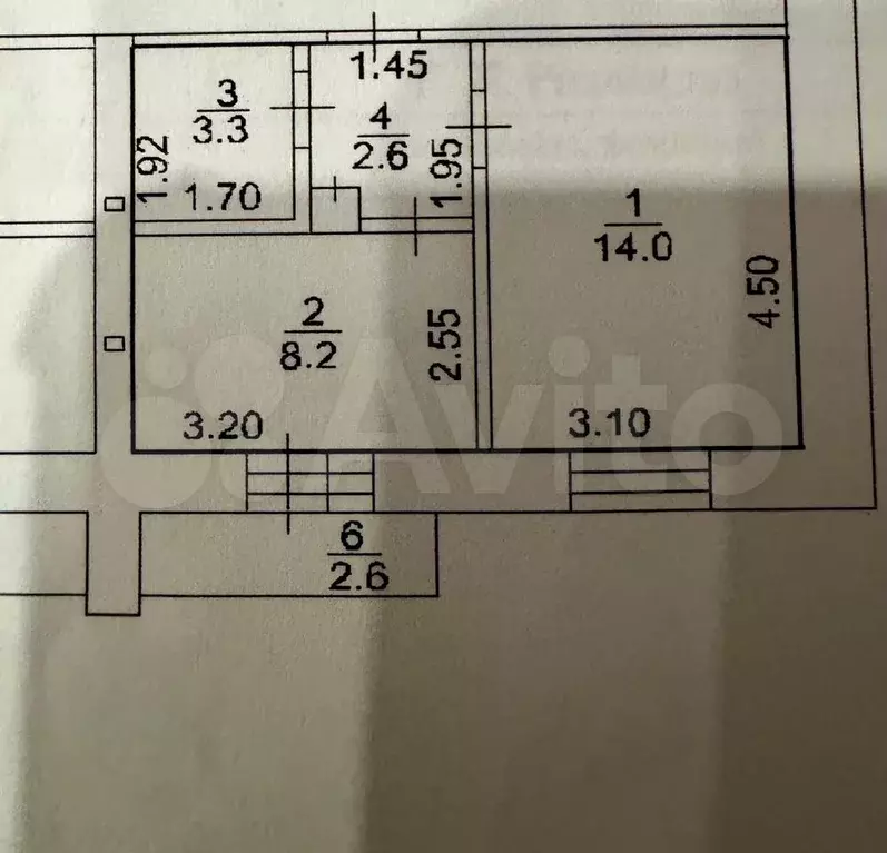 1-к. квартира, 29 м, 5/9 эт. - Фото 0