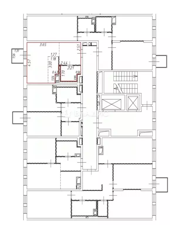 Студия Москва Ленинградское ш., 229Ак1 (25.4 м) - Фото 1