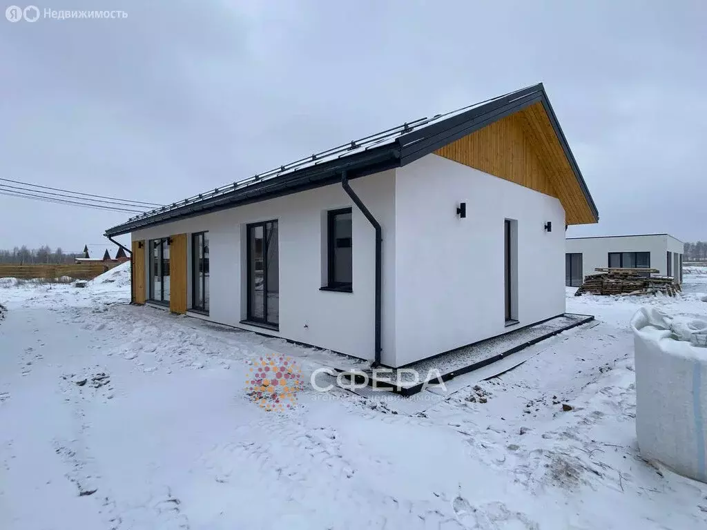 Дом в Новосибирский район, Криводановский сельсовет, село Марусино ... - Фото 1