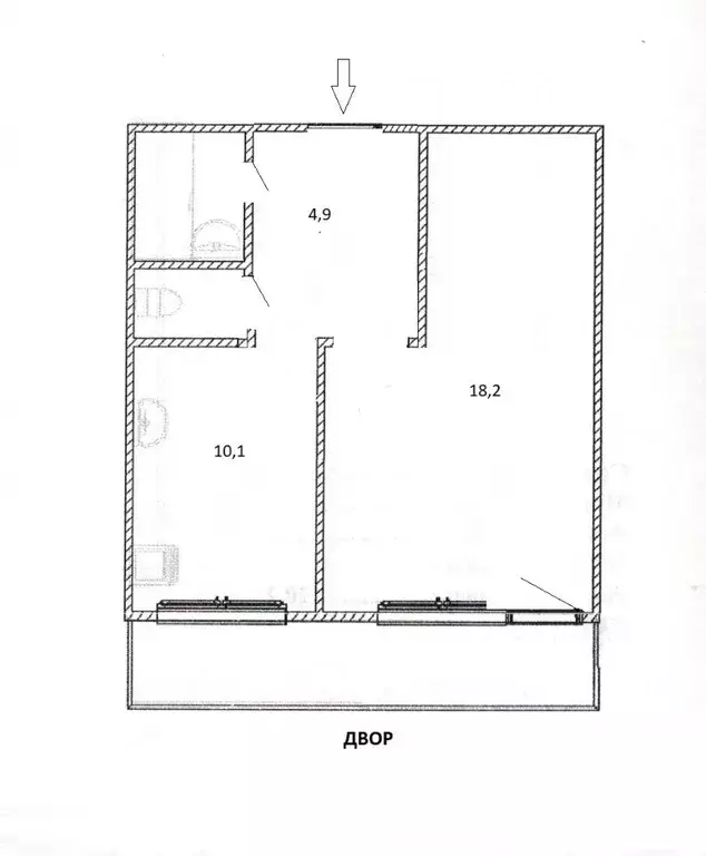 1-к кв. Свердловская область, Екатеринбург ул. Красных Командиров, 32 ... - Фото 2