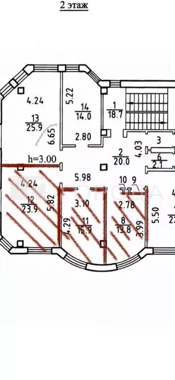 Офис в Новосибирская область, Новосибирск ул. Жуковского, 107/1 (54 м) - Фото 2