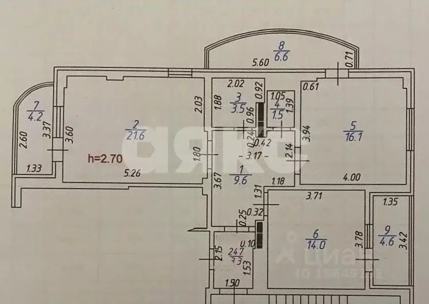 2-к кв. Краснодарский край, Анапа ул. Омелькова, 21 (75.0 м) - Фото 1