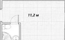 Квартира-студия, 11,2 м, 1/9 эт. - Фото 0